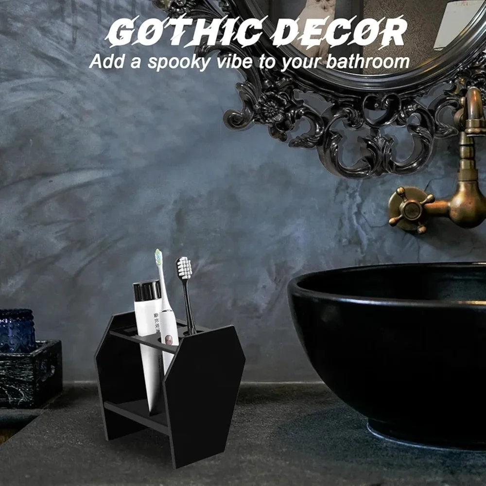 Black Coffin Grooming Organizer
